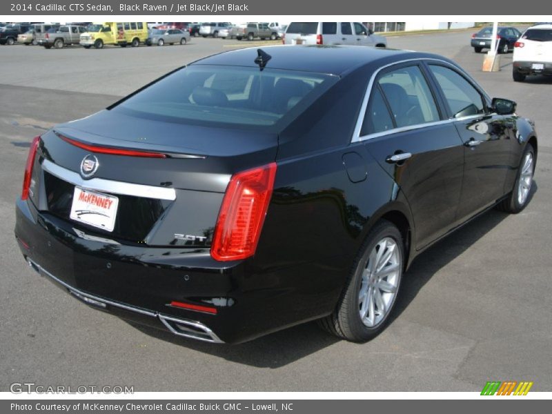 Black Raven / Jet Black/Jet Black 2014 Cadillac CTS Sedan