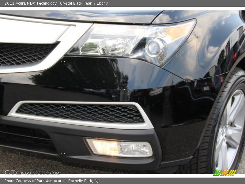 Crystal Black Pearl / Ebony 2011 Acura MDX Technology