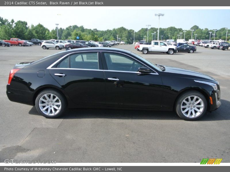 Black Raven / Jet Black/Jet Black 2014 Cadillac CTS Sedan