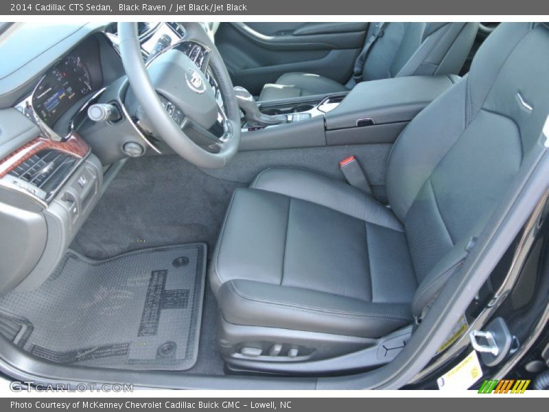 Black Raven / Jet Black/Jet Black 2014 Cadillac CTS Sedan