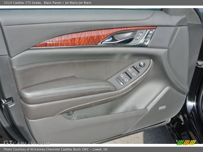 Black Raven / Jet Black/Jet Black 2014 Cadillac CTS Sedan
