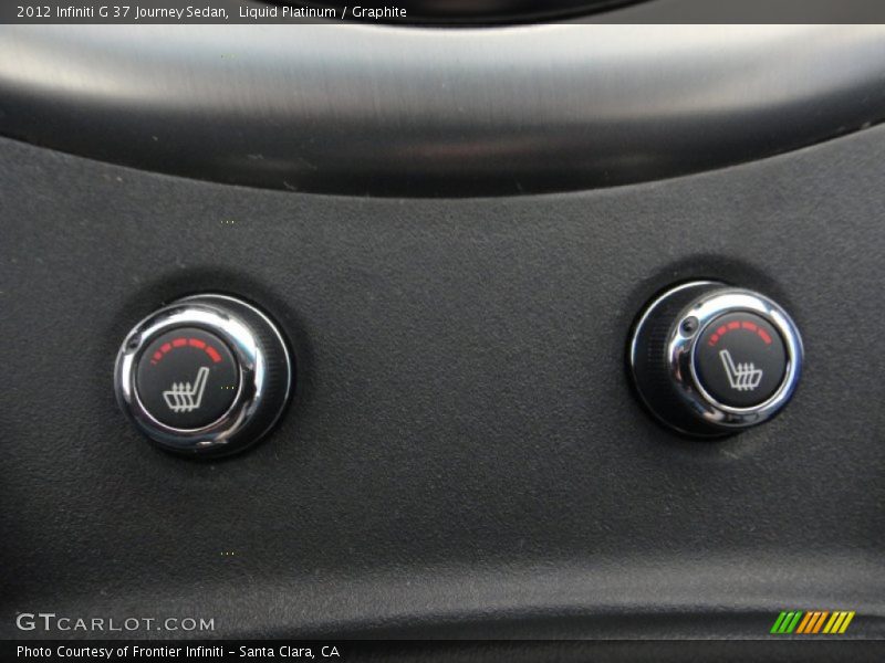 Liquid Platinum / Graphite 2012 Infiniti G 37 Journey Sedan