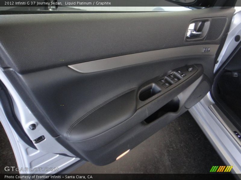 Liquid Platinum / Graphite 2012 Infiniti G 37 Journey Sedan