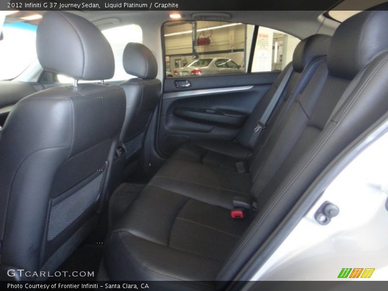 Liquid Platinum / Graphite 2012 Infiniti G 37 Journey Sedan