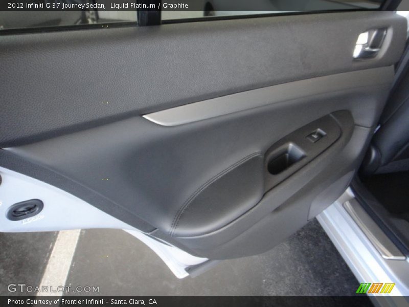 Liquid Platinum / Graphite 2012 Infiniti G 37 Journey Sedan