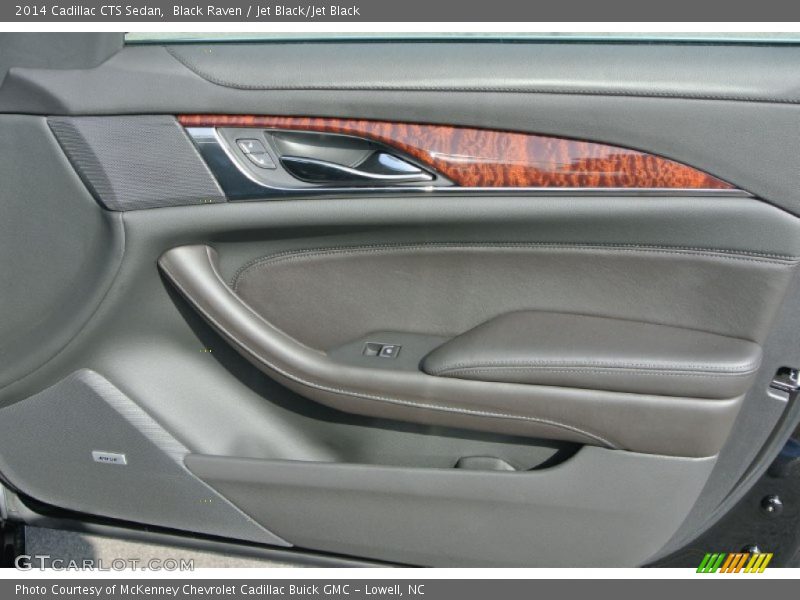 Black Raven / Jet Black/Jet Black 2014 Cadillac CTS Sedan