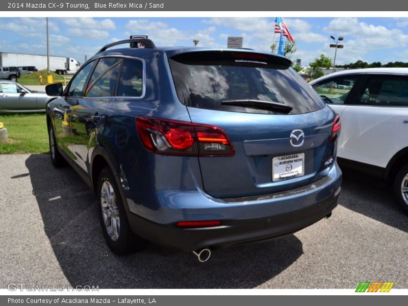 Blue Reflex Mica / Sand 2014 Mazda CX-9 Touring