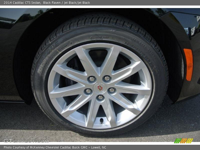 Black Raven / Jet Black/Jet Black 2014 Cadillac CTS Sedan