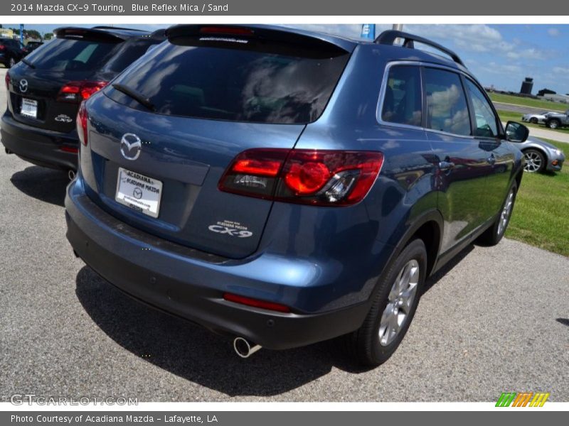 Blue Reflex Mica / Sand 2014 Mazda CX-9 Touring