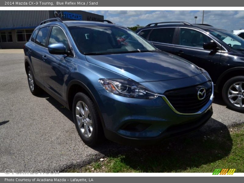 Blue Reflex Mica / Sand 2014 Mazda CX-9 Touring