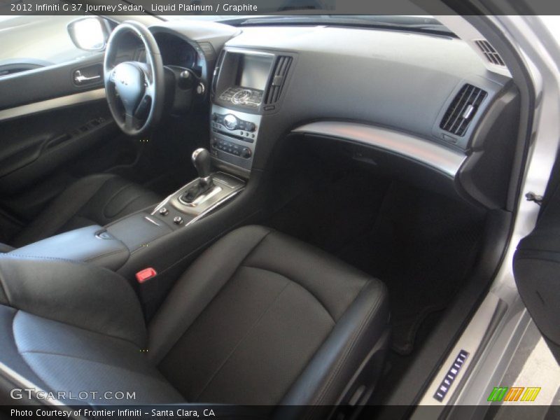 Liquid Platinum / Graphite 2012 Infiniti G 37 Journey Sedan