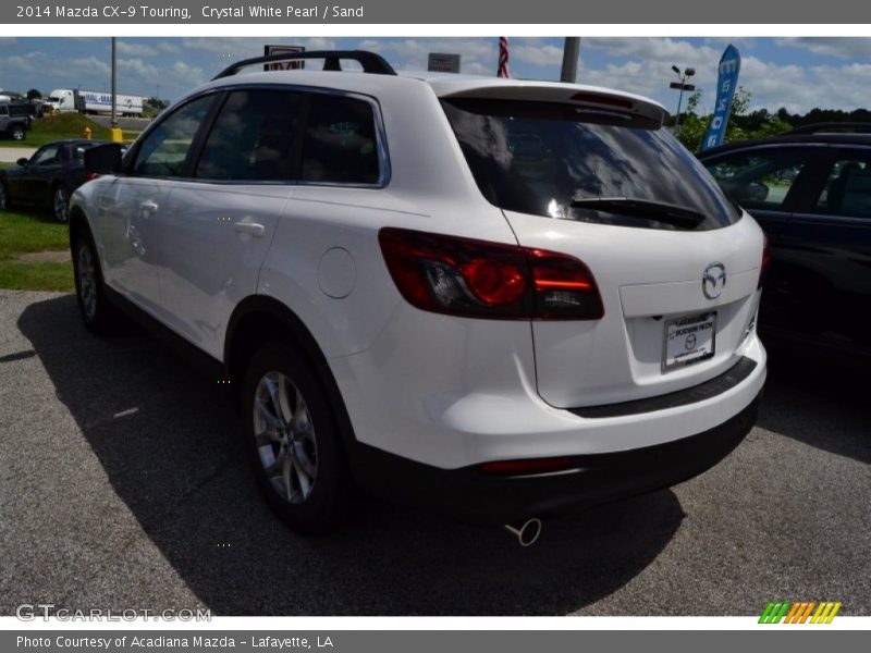 Crystal White Pearl / Sand 2014 Mazda CX-9 Touring