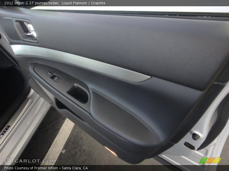 Liquid Platinum / Graphite 2012 Infiniti G 37 Journey Sedan