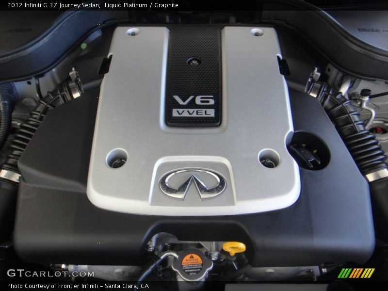 Liquid Platinum / Graphite 2012 Infiniti G 37 Journey Sedan