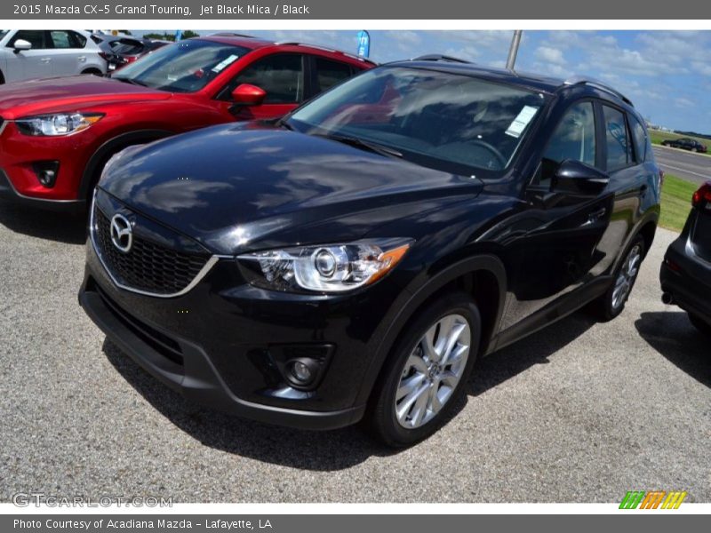 Jet Black Mica / Black 2015 Mazda CX-5 Grand Touring