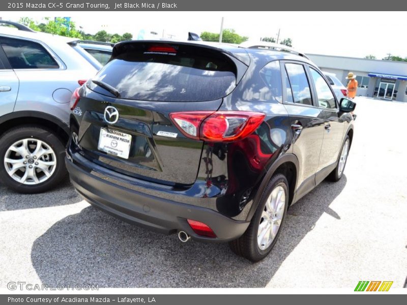 Jet Black Mica / Black 2015 Mazda CX-5 Grand Touring