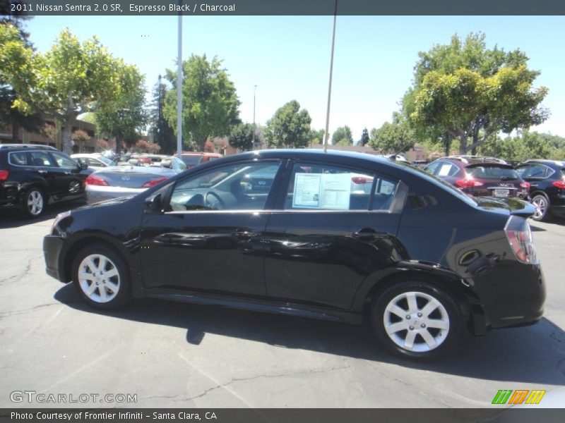 Espresso Black / Charcoal 2011 Nissan Sentra 2.0 SR