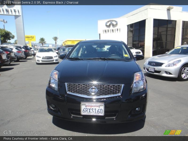 Espresso Black / Charcoal 2011 Nissan Sentra 2.0 SR