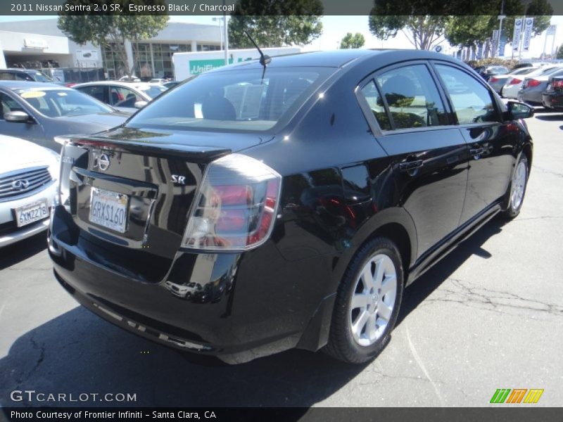 Espresso Black / Charcoal 2011 Nissan Sentra 2.0 SR