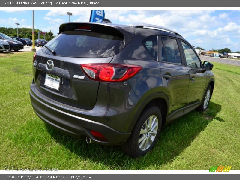 Meteor Gray Mica / Black 2015 Mazda CX-5 Touring
