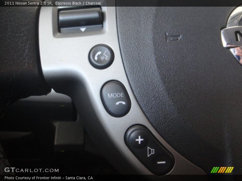 Espresso Black / Charcoal 2011 Nissan Sentra 2.0 SR