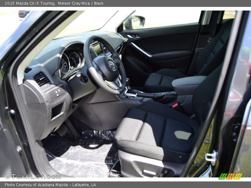 Meteor Gray Mica / Black 2015 Mazda CX-5 Touring