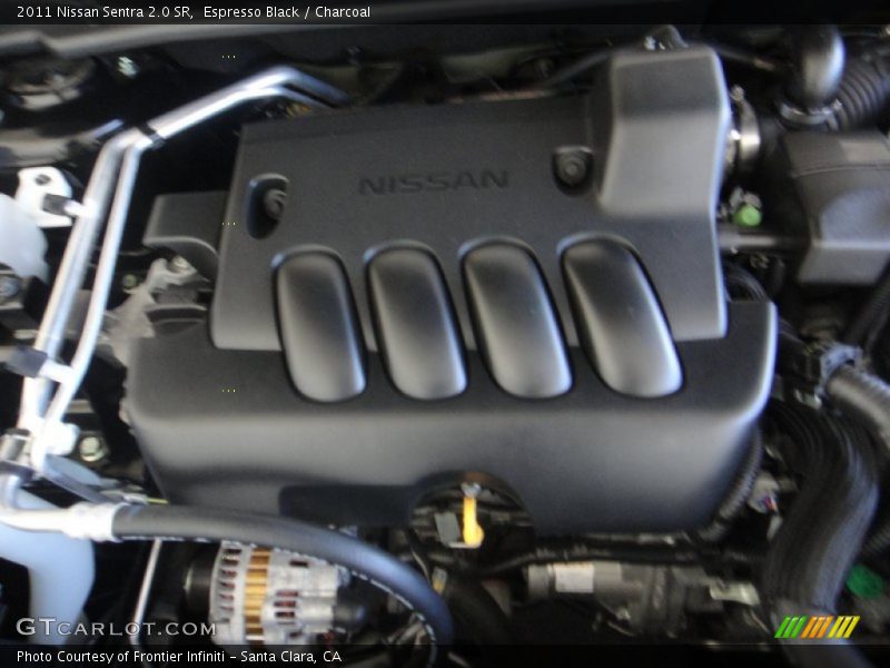 Espresso Black / Charcoal 2011 Nissan Sentra 2.0 SR