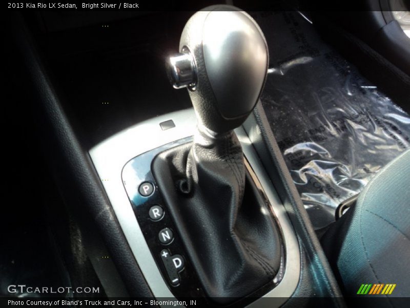 Bright Silver / Black 2013 Kia Rio LX Sedan