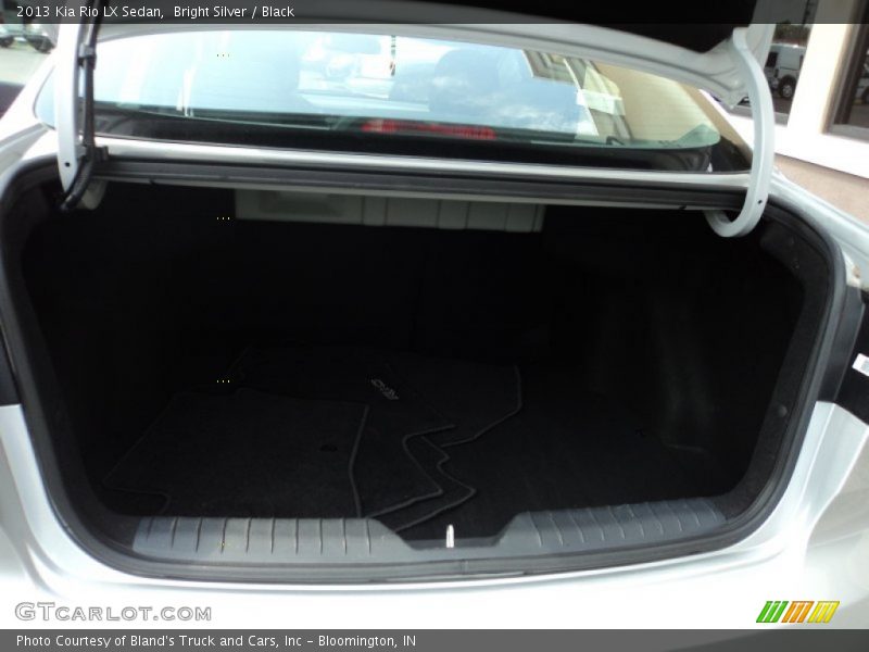Bright Silver / Black 2013 Kia Rio LX Sedan