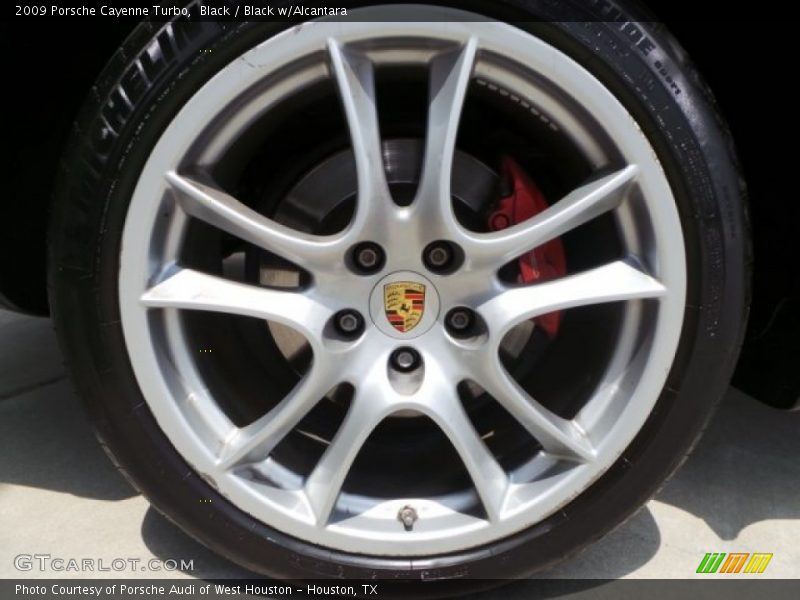 Black / Black w/Alcantara 2009 Porsche Cayenne Turbo