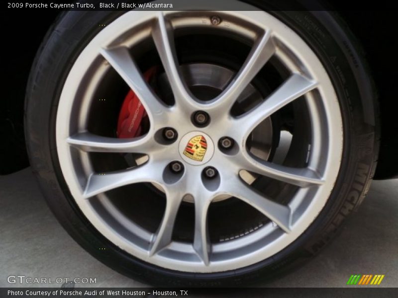 Black / Black w/Alcantara 2009 Porsche Cayenne Turbo