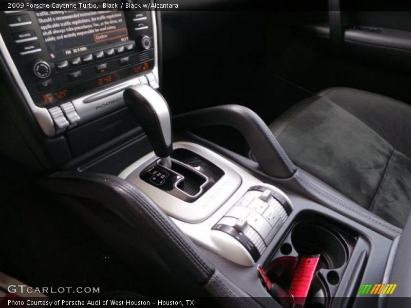 Black / Black w/Alcantara 2009 Porsche Cayenne Turbo