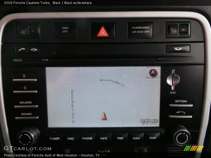 Black / Black w/Alcantara 2009 Porsche Cayenne Turbo