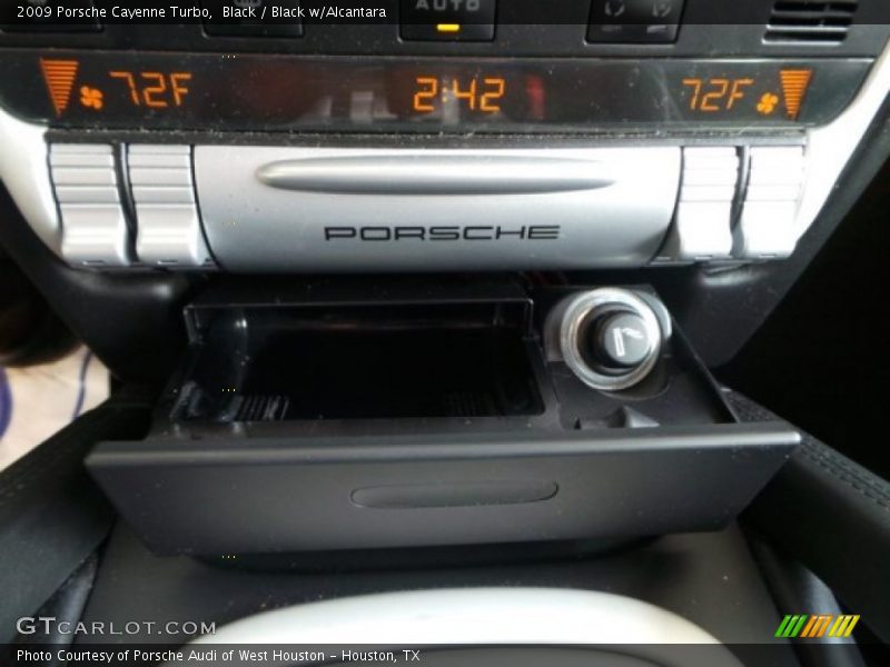 Black / Black w/Alcantara 2009 Porsche Cayenne Turbo