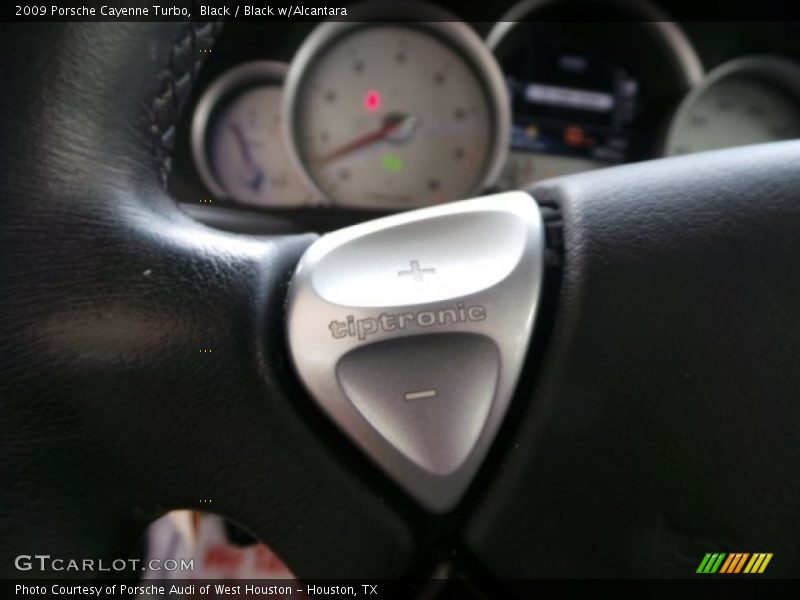 Black / Black w/Alcantara 2009 Porsche Cayenne Turbo
