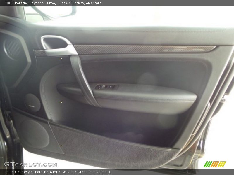 Black / Black w/Alcantara 2009 Porsche Cayenne Turbo