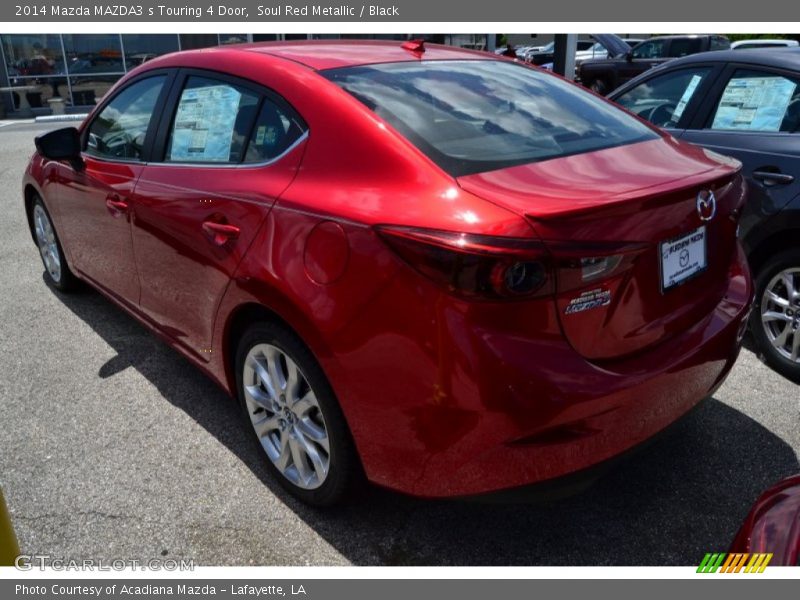 Soul Red Metallic / Black 2014 Mazda MAZDA3 s Touring 4 Door