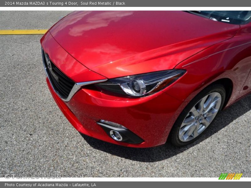 Soul Red Metallic / Black 2014 Mazda MAZDA3 s Touring 4 Door