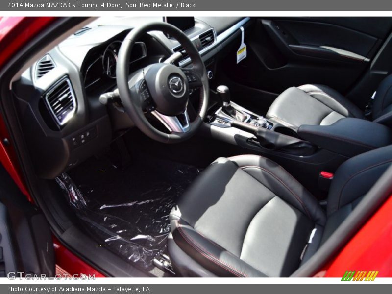 Soul Red Metallic / Black 2014 Mazda MAZDA3 s Touring 4 Door