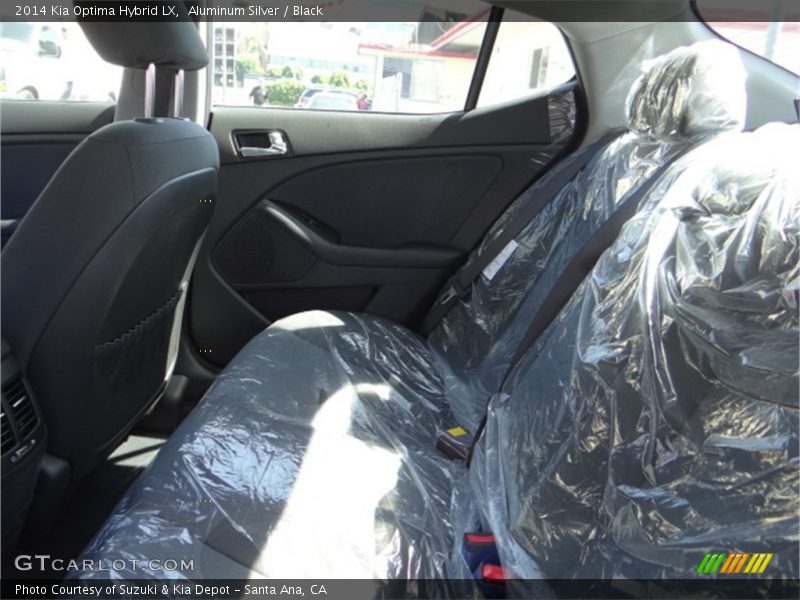 Aluminum Silver / Black 2014 Kia Optima Hybrid LX