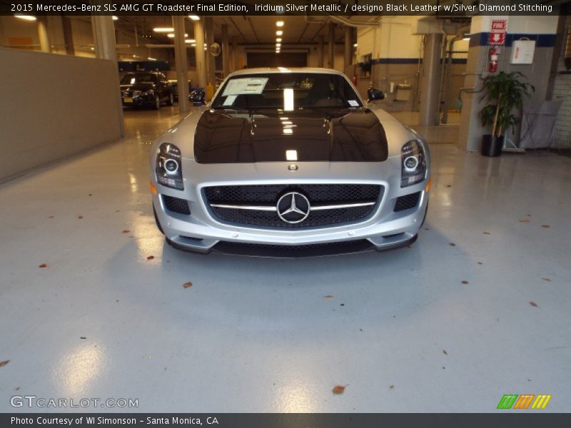  2015 SLS AMG GT Roadster Final Edition Iridium Silver Metallic