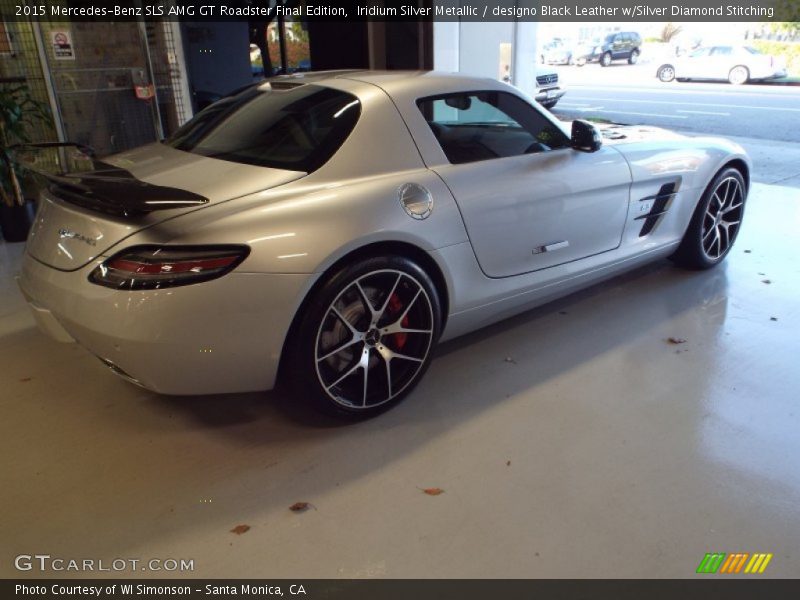  2015 SLS AMG GT Roadster Final Edition Iridium Silver Metallic