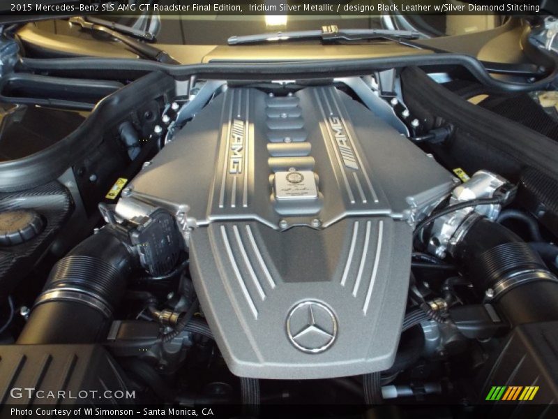  2015 SLS AMG GT Roadster Final Edition Engine - 6.3 Liter AMG DOHC 32-Valve VVT V8