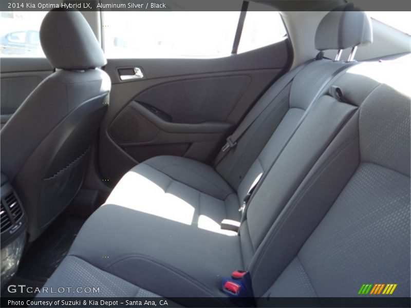 Aluminum Silver / Black 2014 Kia Optima Hybrid LX
