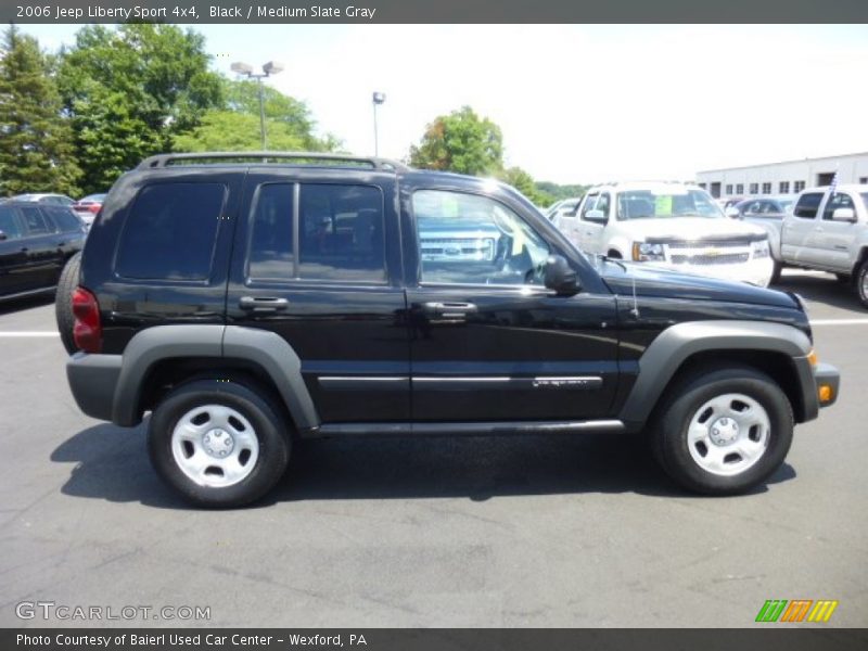 Black / Medium Slate Gray 2006 Jeep Liberty Sport 4x4