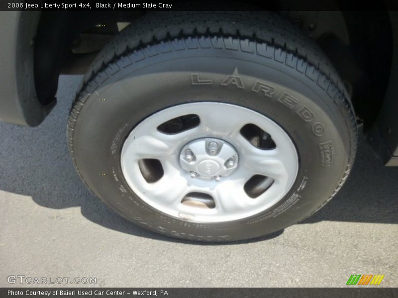 Black / Medium Slate Gray 2006 Jeep Liberty Sport 4x4