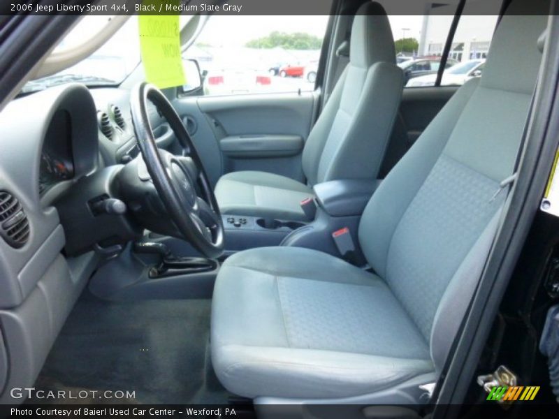 Black / Medium Slate Gray 2006 Jeep Liberty Sport 4x4