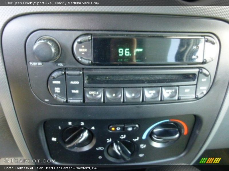 Black / Medium Slate Gray 2006 Jeep Liberty Sport 4x4