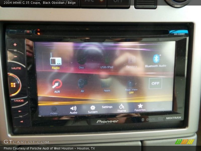 Black Obsidian / Beige 2004 Infiniti G 35 Coupe