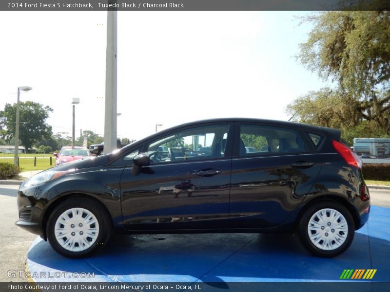 Tuxedo Black / Charcoal Black 2014 Ford Fiesta S Hatchback